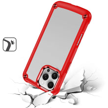 For iPhone 16 PRO MAX Case Hybrid Metal Button Raised Camera Lip +Tempered Glass