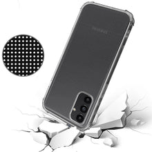 For Samsung A35 5G Case Shockproof Corner Crystal Clear Cover + Tempered Glass