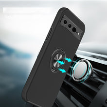For Google Pixel 7 PRO (Triple Camera) Case Rubberized Ring Stand Hybrid Cover