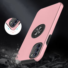 For iPhone 15 Pro Max Case Dual Layer Magnetic Ring Stand + 2 Screen Protectors