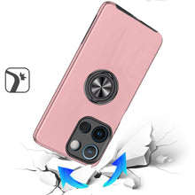 For Moto G Stylus 2025 Case Rubber Dual Layer w/ Magnetic Ring + Tempered Glass