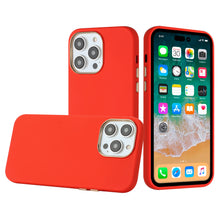 For iPhone XR Case Soft Premium Phone Cover w/ Chromed buttons + Tempered Glass