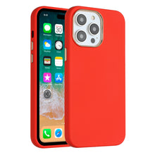 For iPhone 15 PRO Case Premium Soft Cover w/ Chrome buttons + 2 Tempered Glass