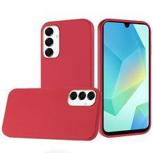 For Samsung A16 5G Case Premium Soft Cover w/ Chrome buttons + Tempered Glass