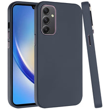 For Samsung A15 5G Case Soft Premium Cover with Chromed buttons + Tempered Glass