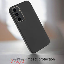 For Samsung S23 FE 5G Case Premium Cover w/ Chrome buttons + Tempered Glass