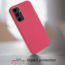 For Samsung S23 FE 5G Case Premium Cover w/ Chrome buttons + Tempered Glass