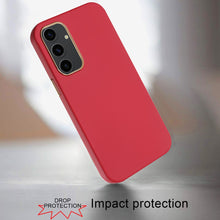 For Samsung S23 FE 5G Case Premium Cover w/ Chrome buttons + Tempered Glass