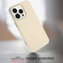 For iPhone 16 PRO MAX Case Premium Soft Cover w/ Chrome buttons + Tempered Glass