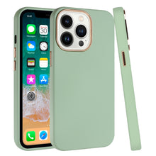 For iPhone 15 Pro Max Case Premium Cover w/ Chrome buttons + 2 Screen Protectors