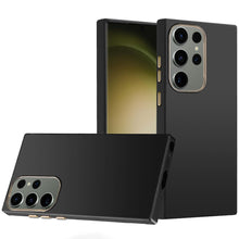 For Samsung S23 Ultra Case Soft Smooth Premium Phone Cover with Chromed buttons
