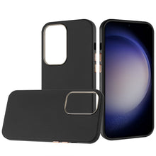 For Samsung Galaxy S24 Ultra Case Soft Premium Phone Cover with Chromed buttons