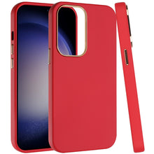 For Samsung Galaxy S24 Ultra Case Soft Premium Phone Cover with Chromed buttons