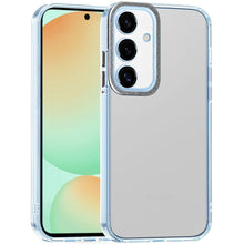 For Samsung Galaxy S24 FE Case Hybrid Color Metal Buttons w/ Raised Camera Lip