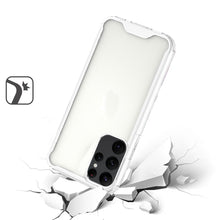 For Samsung S23 Case Colored Shockproof Transparent Hard PC TPU Hybrid Cover