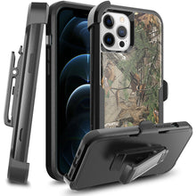 For iPhone 14 Case Heavy-Duty Holster Combo Phone Cover with Belt Clip