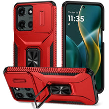 For Moto G Stylus 2025 Case Complete Protection Cover w/ Stand + Tempered Glass