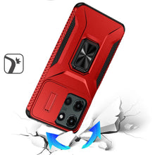 For Moto G Stylus 2025 Case Complete Protection Cover w/ Stand + Tempered Glass