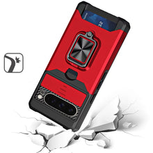 For Google Pixel 10 Pro XL Case Multi-Use Card Holder Lens Cover +Tempered Glass