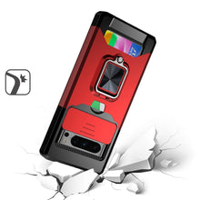 For Google Pixel 8 PRO 5G Case Card Holder Magnetic Ringstand Sliding Lens Cover