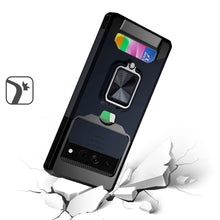 For Google Pixel 7 PRO (Triple Camera) Case Multi-Use Card Magnetic Ring Stand