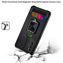 For Samsung S21 6.3" Case Multi-Use Card Magnetic Ring Stand Camera Phone Cover