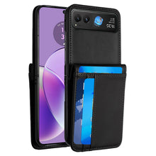 For Motorola Razr 2025/2024 Case Vegan Leather Phone Wallet with Card Slots