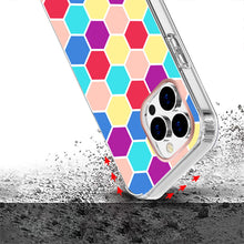 For iPhone 14 PRO Case Slim Trendy In Mold Design Protective Hybrid Phone Cover