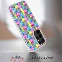 For Samsung S23 Plus Case Trendy In Mold Design Protective Hybrid Phone Cover