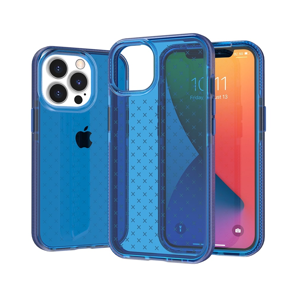 For iPhone 14 PRO MAX Case CROSS Design Thick 3.0mm ShockProof Hybrid Cover