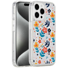 For iPhone 15 Pro Max Case Magnetic Circle Printed UV Design + 2 Tempered Glass