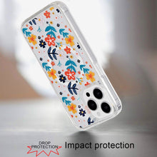 For iPhone 13 Pro Max 6.7 inch Case Magnetic Circle Printed UV Design Cover