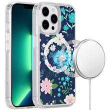For iPhone 13 Pro Max 6.7 inch Case Magnetic Circle Printed UV Design Cover