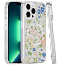 For iPhone 13 Pro Max 6.7 inch Case Magnetic Circle Printed UV Design Cover