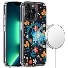 For iPhone 13 Pro Max 6.7 inch Case Magnetic Circle Printed UV Design Cover