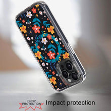 For iPhone 13 Pro Max 6.7 inch Case Magnetic Circle Printed UV Design Cover