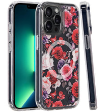 For iPhone 13 Pro Max 6.7 inch Case Magnetic Circle Printed UV Design Cover