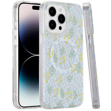 For iPhone 14 PRO MAX 6.7 in. Case Dual Layer In Mold Design Magnetic Circle