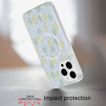 For iPhone 14 PRO MAX 6.7 in. Case Dual Layer In Mold Design Magnetic Circle