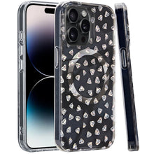 For iPhone 14 PRO MAX 6.7 in. Case Dual Layer In Mold Design Magnetic Circle