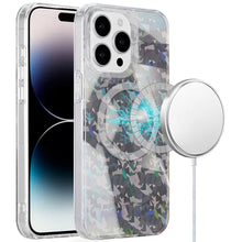 For iPhone 14 PRO MAX 6.7 in. Case Dual Layer In Mold Design Magnetic Circle