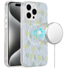 For iPhone 15 Pro Max Case Dual Layer Design Magnetic Circle + 2 Tempered Glass