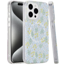 For iPhone 15 Pro Max Case Dual Layer Design Magnetic Circle + 2 Tempered Glass