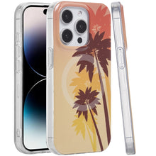 For iPhone 14 PRO MAX 6.7 in. Case Dual Layer TPU No Fade Design Magnetic Circle
