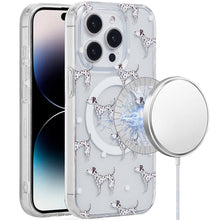 For iPhone 14 PRO MAX 6.7 in. Case Dual Layer TPU No Fade Design Magnetic Circle