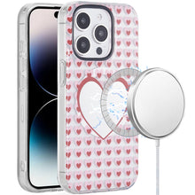 For iPhone 14 PRO MAX 6.7 in. Case Dual Layer TPU No Fade Design Magnetic Circle