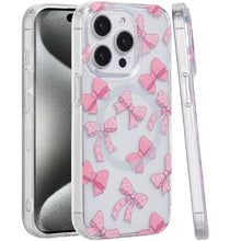 For iPhone 15 Pro Max Case Dual Layer TPU Magnetic Circle + 2 Tempered Glass