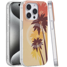 For iPhone 15 Pro Max Case Dual Layer TPU Magnetic Circle + 2 Tempered Glass