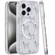 For iPhone 15 Pro Max Case Dual Layer TPU Magnetic Circle + 2 Tempered Glass