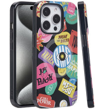 For iPhone 15 Pro Max Case Dual Layer TPU Magnetic Circle + 2 Tempered Glass